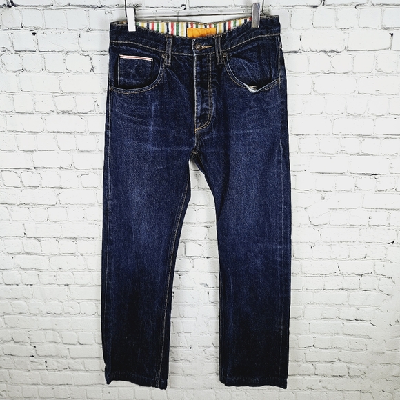 ENJOI | Saturdays straight fit selvedged dark wash jeans - Picture 5 of 10